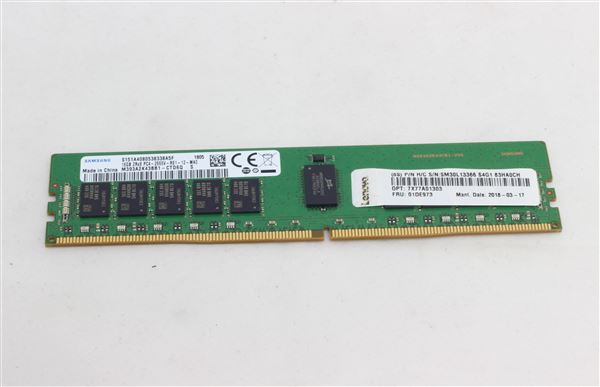 LENOVO MEM 16GB 2Rx8 DDR4-2666MHz RDIMM PC4-21300 ECC CL19 1.2V