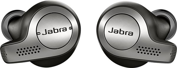 JABRA ELITE 65T TRUE IN-EARPHONES W MICRO WIRELESS BLUETHOOTH TITANIUM BLK