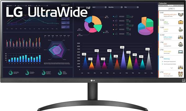 LG MONITOR ULTRAWIDE 34WQ500-B 86.7cm (34'') 2560x1080 UWFHD HMDI DP