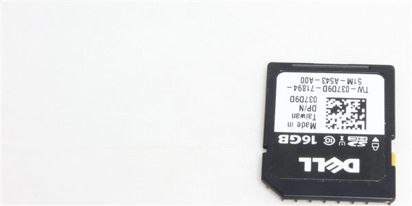 DELL 16GB SDHC SD CARD HIGH CAPACITY