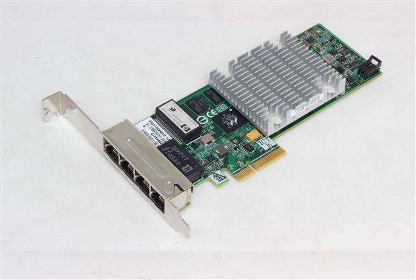 HPE ADP NIC NC375T PCI-E QUAD GIGABIT 10/100/1000 RJ45 NETXEN NX3031 LONG PROFILE