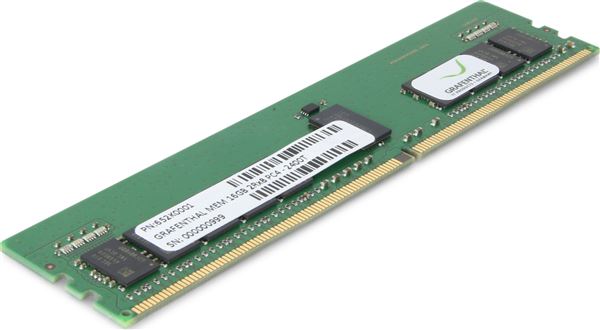 GRAFENTHAL MEM 16GB 1Rx4 DDR4-2666MHz RDIMM PC4-21300 ECC CL19 1.2V FOR HP PROLIANT G10