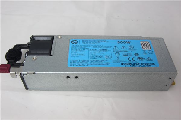 HPE POWER SUPPLY 500W