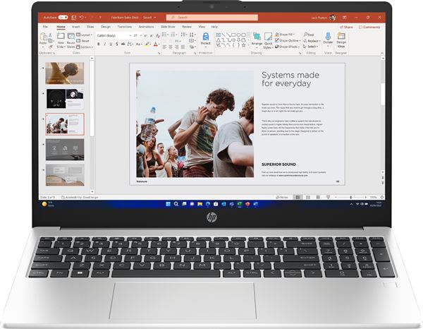 HP 250 G10 INTEL CORE i5 1335U 1.3GHz 8GB 256GB INTEL IRIS XE 39.6cm (15.6'') 1920x1080 WIN11 PRO GE