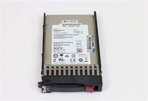 HPE SSD 400GB SAS 12GB/s 2.5'' HS MU