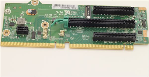 HPE RISER CARD 2x8 x16 PCIE M.2