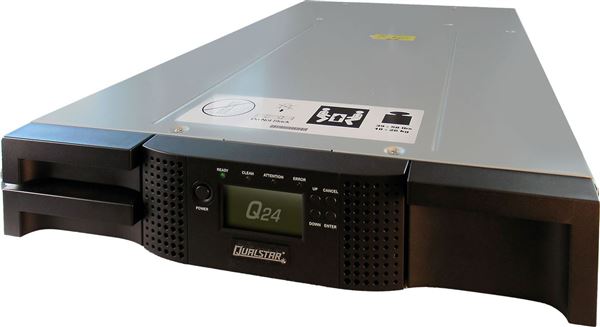 QUALSTAR Q24 TAPE LIBRARY LTO-7 HH SAS DRIVE