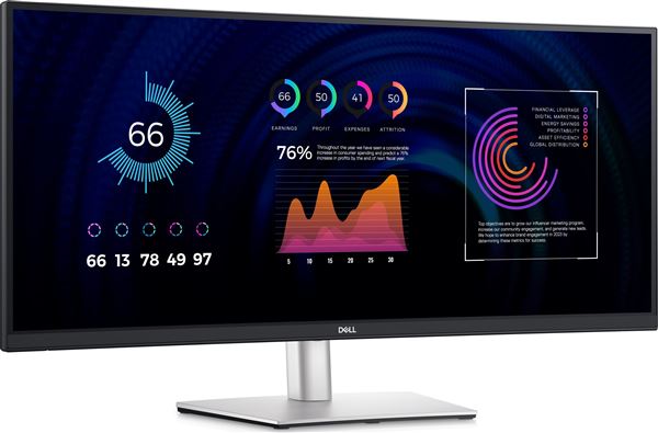 DELL MONITOR P3424WE 86.4cm (34'') 3440x1440 WQHD HDMI DP CURVED