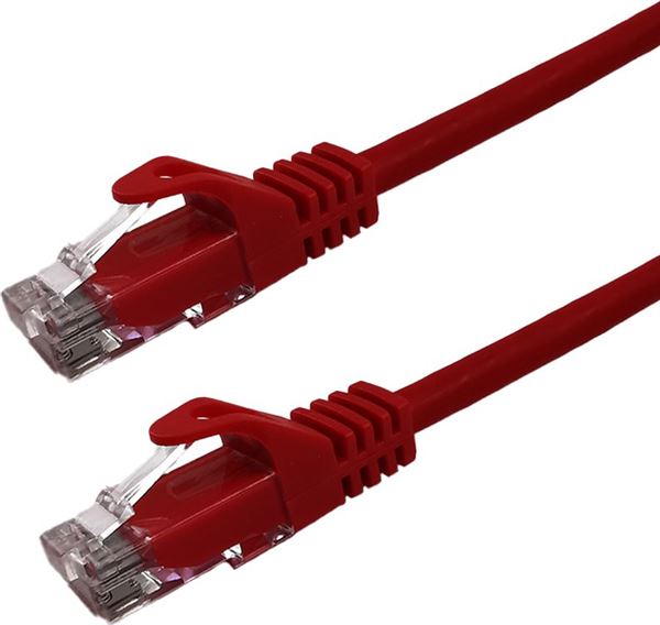 GRAFENTHAL PATCH CABLE CAT6 F/UTP CU LSZH 1.00M RED