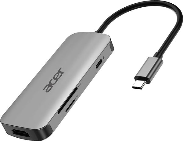 ACER 7in1 DOCKINGSTATION USB-C 1x HDMI, 3x USB3.2, 1x SD/TF, 1x PD