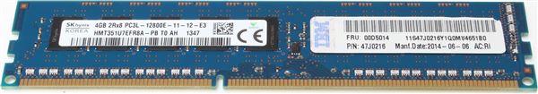 IBM MEM 4GB DDR3 1600MHz UDIMM DUAL-RANK
