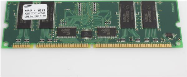 HPE MEM 128MB SDRAM PC133 ECC DIMM FOR PROLINAT DL360 380 ML330 3