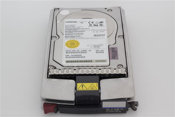 HPE HDD 36.4GB U160 SCSI HPLUG 3.5'' 10K (OPT: 176496-B22)
