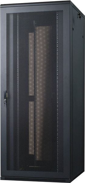 GRAFENTHAL SERVER RACK SR BLACK 42U W800 x D1000 x H1985 FRONT AND REAR DOOR PERFORATED