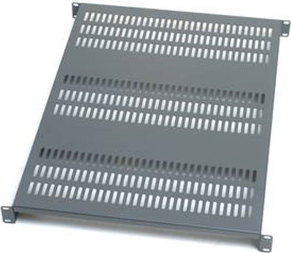 GRAFENTHAL SHELF 19'' D1200 FIXED MAX. 60KG BLACK, 1000MM TIEF