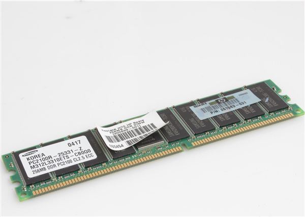 HPE MEM 256MB ADVANCED ECC PC2100 DDR SDRAM DIMM