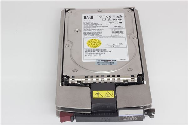 HPE HDD 72.8GB U320 HPL 10K 1'' (OPT: 286714-B22, SPARE: 404709-001)