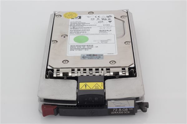 HPE HDD 72.8GB U320 SCSI 15KRPM (OPT: 286778-B22)