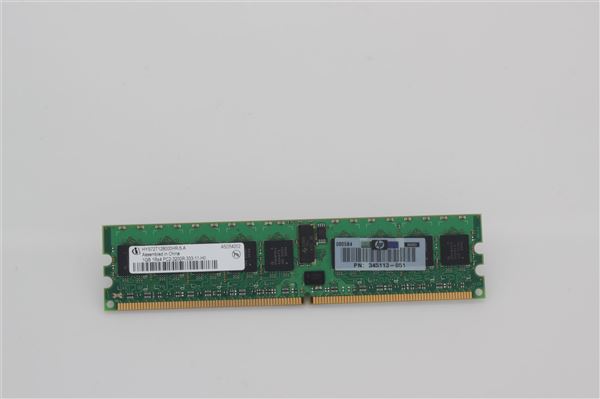 HPE MEM 1GB PC3200 400MHz DDR2 CL3 ECC SDRAM