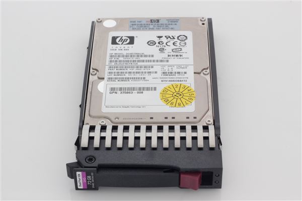 HPE HDD 72GB SAS 10K DUAL PORT 2.5'' SFF