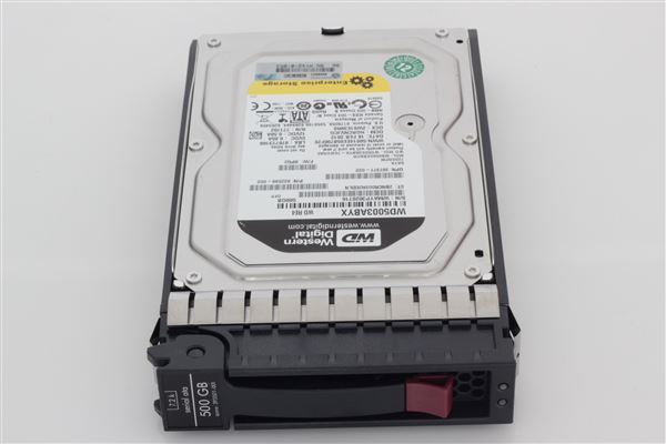 HPE HDD 500GB 7.2K SATA HOT PLUG (OPTION: 395473-B21)