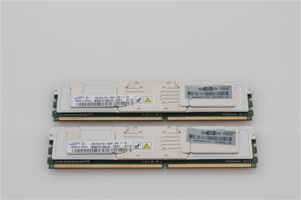 HPE MEM 4GB KIT (2x2GB) FBD PC2-5300 FULLY BUFFERED DIMM DDR2-667