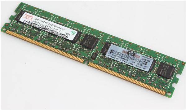 HPE MEM 1GB PC2-4200 ECC DDR2 533 CL4