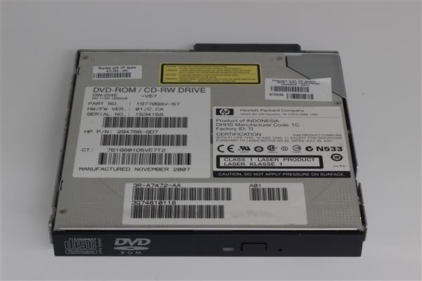 HP CD-RW/DVD-ROM SLIMLINE PROLIANT (OPTION: 331903-B21)