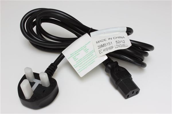 IBM POWER CABLE 2.8M 250W BS 1363 (M) TO IEC 60320 C13