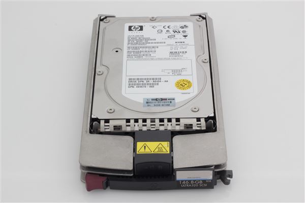 HPE HDD 146.8GB 10K U320 SCSI HS (OPT: 286716-B22, SPARE: 289044-001)