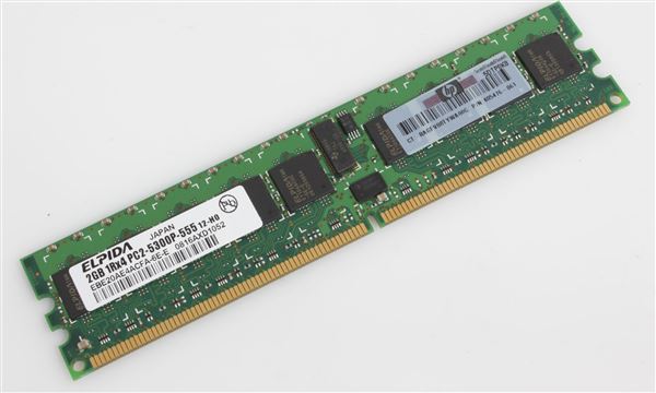 HPE MEM 2GB PC2-5300 DDR2 DIMM