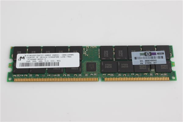 HPE MEM 2GB REG. DDR SDRAM DIMM