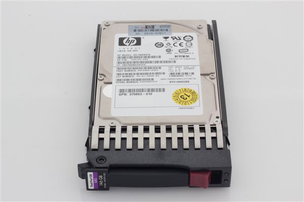 HPE HDD 146GB 2.5'' SFF 3G DUAL PORT SAS 10K RPM HOT PLUG