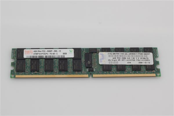 IBM MEM 4GB 667MHz PC2-5300 ECC DDR2 FOR x3850M2