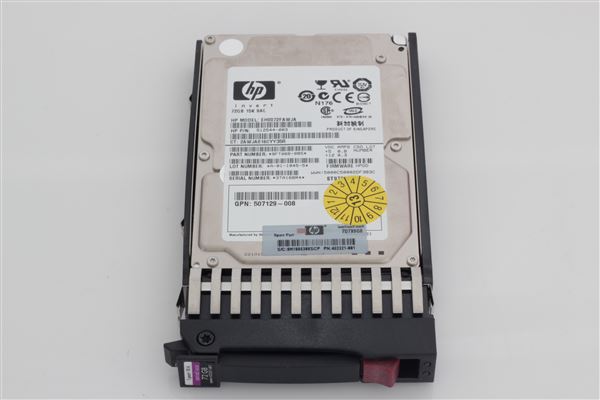 HPE HDD 72GB SAS 2.5'' SFF 15K HOT-PLUG (SPARE: 432321-001)