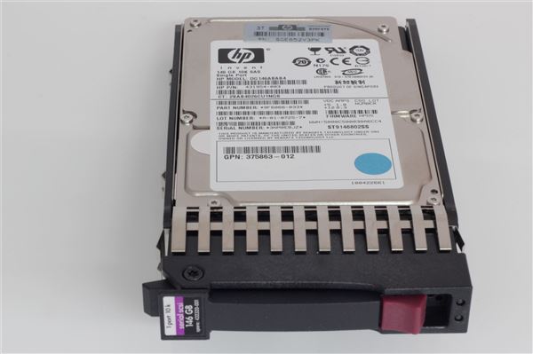 HPE HDD 146GB SAS 2.5'' 10K HOT PLUG (OPT: 431958-B21)