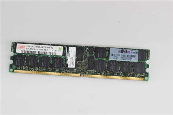 HPE GENUINE MEM 2GB PC2-5300 ECC FOR PROLIANT DL585G2