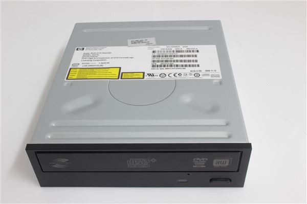 HPE DVD+-RW 16x SATA SUPERMULTI OPTICAL DRIVE WITH LIGHTSCRIBE AND BLACK BEZEL