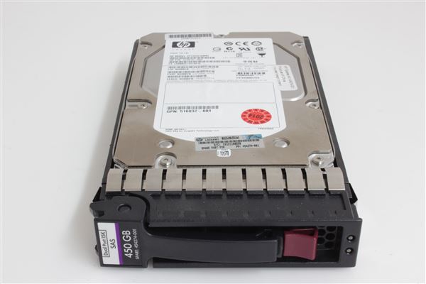 HPE HDD 450GB 15K SAS LFF 3.5'' HOTPLUG DUALPORT 3GB/s