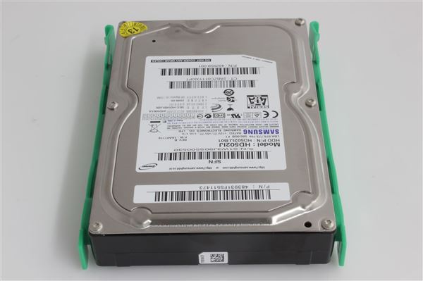 HPE HDD 500GB SATA SQ 7.2K 3.5'' WITH NATIVE COMMAND QUEUING TECHNOLOGY