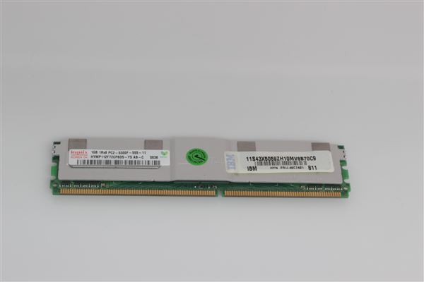 IBM MEM 1GB CL5 PC2-5300 SINGLE RANK, LOW POWER