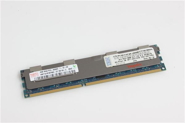 IBM MEM 4GB QUAD RANK X8 PC3-8500 CL7 ECC DDR3-1066 LP RDIMM