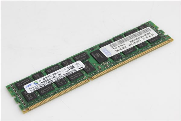 IBM MEM 4GB PC3-10600 CL9 ECC DDR3 1333MHz DIMM240 PIN LOW PROFILE
