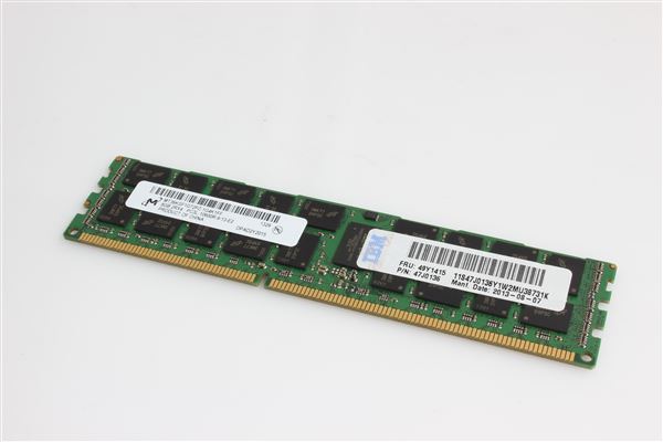 LENOVO MEM 8GB PC3L-10600 CL9-ECC DDR3 1333MHz RDIMM