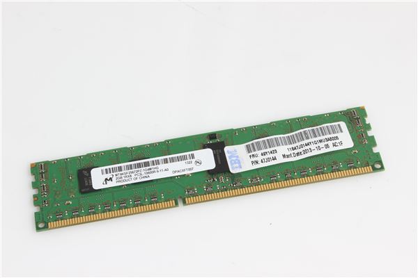 IBM MEM 2GB PC3-10600 ECC DDR3 RDIMM CL9