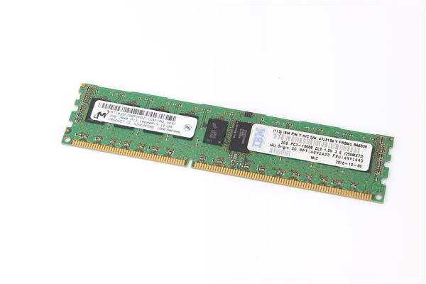 IBM MEM 2GB PC3-10600 CL9 ECC DDR3 1333MHz LP RDIMM