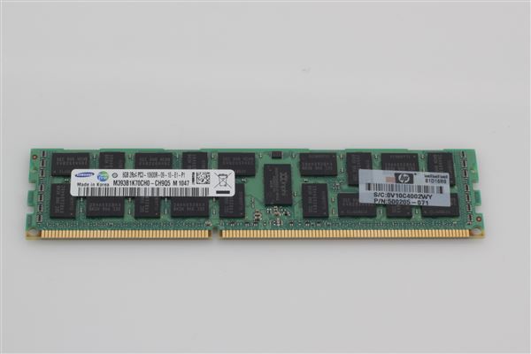 HPE MEM 8GB 2Rx4 DDR3-1333MHz RDIMM PC3-10600 ECC CL9