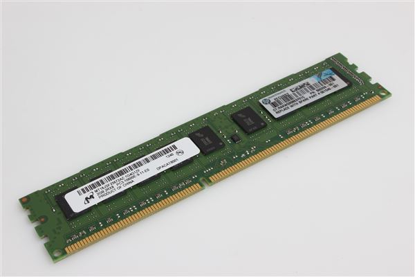 HPE MEM 2GB 2Rx8 PC3-10600E-9 DDR3-1333 UDIMM (ECC)