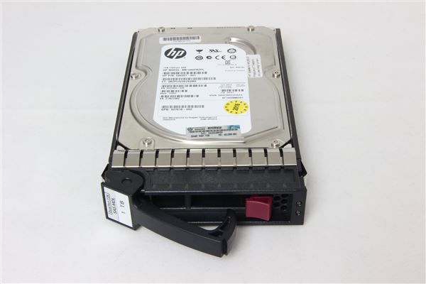 HPE HDD 1TB 6G SAS MDL LFF 3.5'' 7.2K DP HOT-PLUG