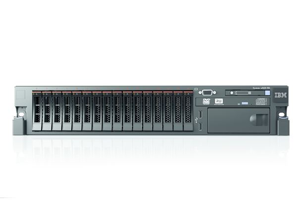 IBM ES SYSTEM x3650 M4 8C 2x XE E5-2650 2GHz 16GB 3x300GB SAS M5110E/512 2x750W